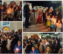 Με λαμπρότητα η αναστάσιμη ακολουθία στον Ι.Ν. Αγίου Γεωργίου Πυλίου