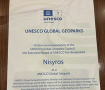  Ιστορική στιγμή για τη Νίσυρο: Επίσημη ένταξη στο Δίκτυο Παγκόσμιων Γεωπάρκων της UNESCO