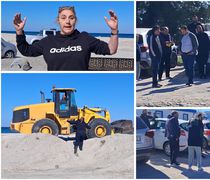 Ένταση και πάλι στο Μαστιχάρι – Αντιδράσεις για το πάρκινκ στην παραλία