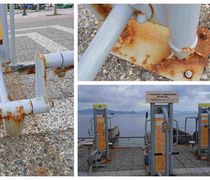 Δημήτρης Καλλούδης: Σκουριασμένα τα μηχανήματα του υπαίθριου γυμναστηρίου στο λιμάνι της Κω