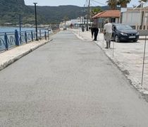 Ολοκληρώθηκαν οι εργασίες σκυροδέτησης στο δρόμο του Καμαριου Κεφάλου 