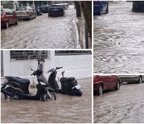 Προβλήματα από την σημερινή βροχόπτωση - Πλημμύρισαν δρόμοι στην πόλη της Κω 