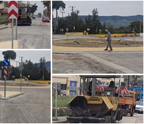 Έκλεισε ο κόμβος στη Μαρίνα - Ξεκίνησαν οι εργασίες ασφαλτοστρωσης - Δηλώσεις του εργολάβου 