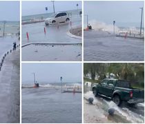 Σε "Βενετία"  μετατράπηκε το λιμάνι της Κω - Πλημμύρισε οι παραλιακός δρόμος από την Αβέρωφ μέχρι το Ακταίον (vid)