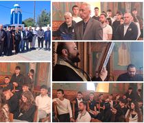 Ιερά Παράκληση για τους τελειόφοιτους του Λυκείου Αντιμάχειας ενόψει των Εξετάσεων