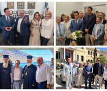 Επίσκεψη στην Κάλυμνο Α. Γεωργιάδη, Β. Κικίλια και Γκας Μπιλιράκη με αντιπροσωπεία Αμερικανών βουλευτών