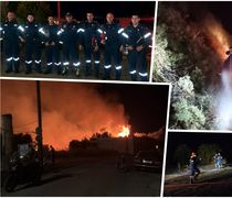 Νέα επικίνδυνη φωτιά τα ξημερώματα στο Πυλί πλησίον κατοικιών - Άμεση κινητοποίηση