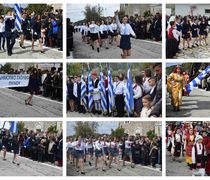 Με συγκίνηση και περηφάνια η παρέλαση στην Ευαγγελίστρια Ασφενδιού για την επέτειο της 25ης Μαρτίου