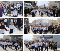 Φωτορεπορτάζ από την παρέλαση της 25ης Μαρτίου στην Κέφαλο