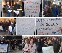 Κινητοποίηση στην Κω από το Εργ. Κέντρο για την επίθεση κατά του Ιράν