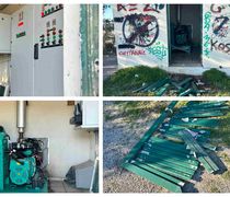 Αναγνώστης: Έσπασαν τις πόρτες στο αντλιοστάσιο στη Λάμπη