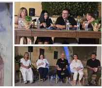 Με ιδιαίτερο ενδιαφέρον η παρουσίαση της 2ης ποιητικής συλλογής της Δήμητρας Παλαπάνη "Φωνήεν σε μπλάβο σύννεφο"