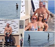 Στα παγωμένα νερά με χαμόγελο οι τολμηροί χειμερινοί κολυμβητές της Κω