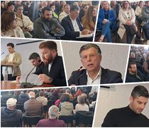 Με μεγάλη προσέλευση η συνάντηση του Δημάρχου με τους κατοίκους της Κεφάλου - 1η Μαϊου θα έχει αποκατασταθεί η βατότητα του δρόμου στο Καμάρι 