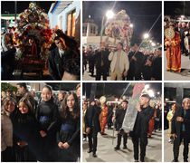 Με κατάνυξη η περιφορά του Επιταφίου στον Άγιο Γεώργιο Πυλίου