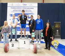 12 πανελλήνια ρεκόρ ο Παναγιώτης Σπύρου του Ανταγόρα στο Πανελλήνιο Πρωτάθλημα Αρσης Βαρών