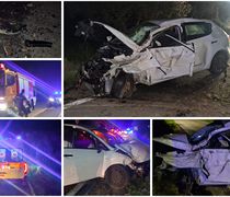 Άγιο είχε συμπολίτης μας – Αυτοκίνητο ξέφυγε από την πορεία του και προσέκρουσε σε δέντρα