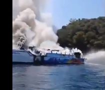 Τουρκία: Φωτιά σε τουριστικό σκάφος με 115 επιβάτες ανοιχτά της Φέτιγιε  