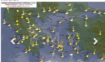 Έκτακτο δελτίο καιρού: Ραγδαία επιδείνωση από το απόγευμα – Στο επίκεντρο Δωδεκάνησα και Κρήτη