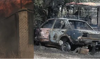 Φωτιά στην Κερατέα: Κάηκαν σπίτια και αυτοκίνητα - Εκκενώθηκαν έξι οικισμοί - Σε επιφυλακή και το Λαύριο [Εικόνες-Βίντεο]