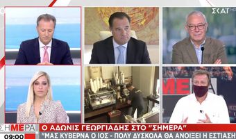 Γεωργιάδης: Δύσκολα θα ανοίξει η εστίαση τα Χριστούγεννα – Μας κυβερνά ο ιός