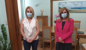 Για την ενίσχυση των δομών ψυχικής υγείας στα Δωδεκάνησα συναντήθηκε η Μίκα Ιατρίδη με την Υφυπουργό Υγείας, Ζωή Ράπτη