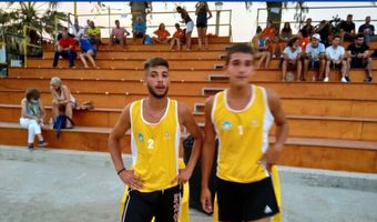 Πρωταθλητές Ελλάδας beach volley U17 οι Καλιόζης- Κυπριώτης!