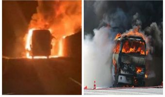 Τραγωδία στη Βουλγαρία: 45 άνθρωποι νεκροί σε φωτιά σε λεωφορείο - Τουλάχιστον 12 ήταν παιδιά