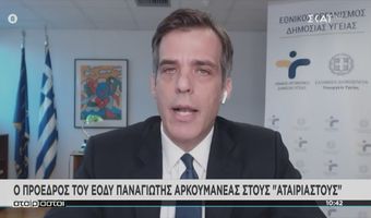 Παραιτήθηκε και επίσημα ο πρόεδρος του ΕΟΔΥ Παναγιώτης Αρκουμανέας - Ποια τα σενάρια αντικατάστασής του