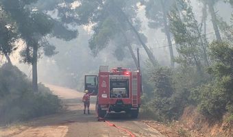 Θολή ατμόσφαιρα και μυρωδιά καμένου σε όλη την Κω 