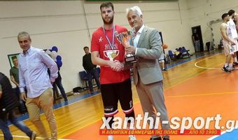  Κυπελλούχος και MVP ο δικός μας Φραντζέσκος Χρήστου στην Ξάνθη