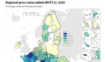  Eurostat: Η Περιφέρεια Ν. Αιγαίου κατέγραψε τη μεγαλύτερη μείωση προστιθέμενης αξίας στην Ε.E. το 2020