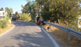 Τοποθετούνται μπάρες σε επικίνδυνα σημεία στο Ασφενδιού