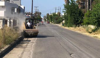 Ασφαλτοστρώσεις στην Καρδάμαινα