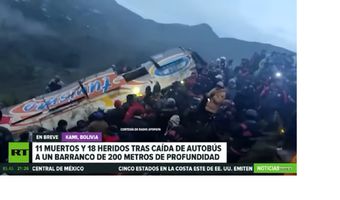 Βολιβία: Έντεκα νεκροί και 23 τραυματίες από πτώση λεωφορείου 