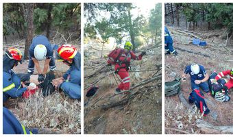 Mε επιτυχία η άσκηση της Πυροσβεστικής Κω με θέμα «έρευνα και διάσωση σε ορεινό όγκο»