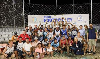 Ηράκλειο - Euro Footvolley 2022: Στην 8αδα , Ιωαννίδης - Μουρούτσος και Κουρζής - Πλατέλλας