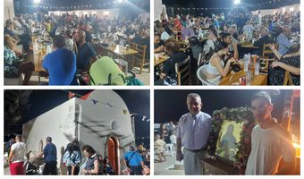 Πολύς κόσμος στο πανηγύρι του Αη Γιάννη Περιγιαλίτη στο Μαστιχάρι