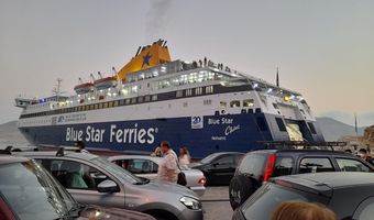 Τροποποίηση στα δρομολόγια των πλοίων της Blue Star Ferries λόγω κακοκαιρίας