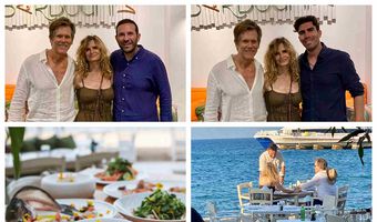 Στο "Barbouni" στην Κω το ζευγάρι του Hollywood Kevin Bacon - Kyra Sedgwick