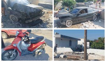 Σοβαρό τροχαίο στον Επαρχιακό: Αυτοκίνητο μπήκε σε αυλή σπιτιού - Από θαύμα δεν υπήρξε κάποιο θύμα