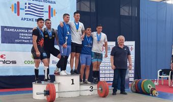 Άρση βαρών: Πρωταθλητής Ελλάδας ο Ανταγόρας για 3η συνεχόμενη χρονιά σε παίδες και εφήβους 