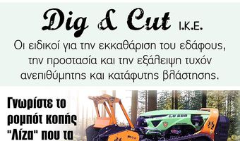 Dig & Cut Ι.Κ.Ε.: Οι ειδικοί για την εκκαθάριση του εδάφους, την προστασία και την εξάλειψη τυχόν ανεπιθύμητης και κατάφυτης βλάστησης