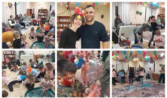 Γέμισε παιδικά χαμόγελα η Μαρίνα στο messy play party του “Imagine”