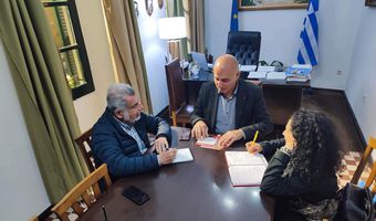 Τη Λέρο επισκέφθηκε ο υποψήφιος Βουλευτής του ΣΥΡΙΖΑ Γιώργος Κασσάρας