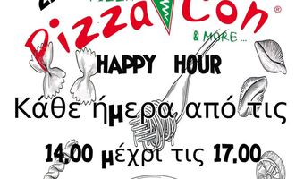Pizza Con: Καθημερινό "Happy Hour" με απίστευτες τιμές στις μακαρονάδες - Μόνο 5 ευρώ!