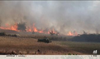 Νεκρός 55χρονος κτηνοτρόφος στη φωτιά της Ηλείας