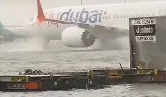 Πλημμύρισε το Ντουμπάϊ – Το αεροδρόμιο μετατράπηκε σε λίμνη