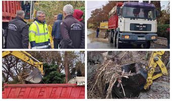 Προβλήματα στο Ψαλίδι από την έντονη βροχόπτωση