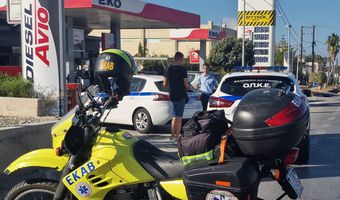 Σύγκρουση σχολικού λεωφορείου (χωρίς επιβάτες) με μηχανάκι στην Κω